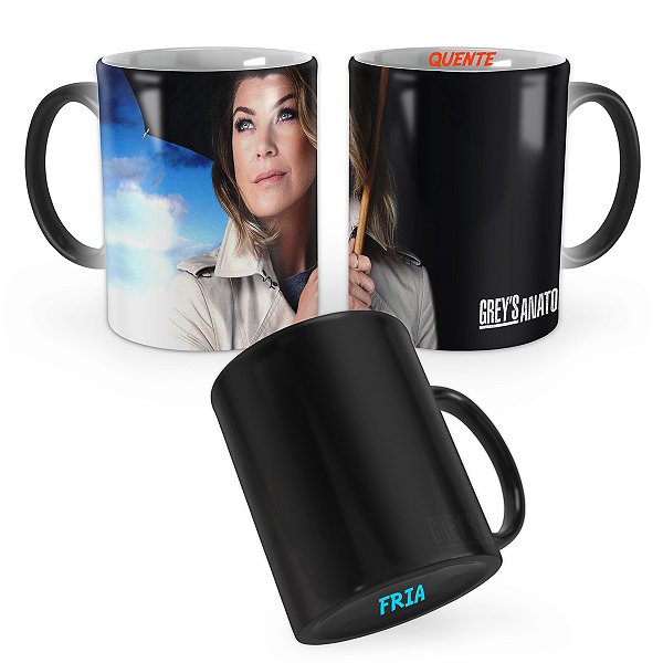 Caneca Mágica Greys Anatomy Série Mod 6