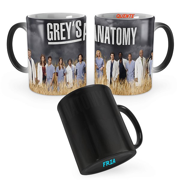 Caneca Mágica Greys Anatomy Série Mod 14