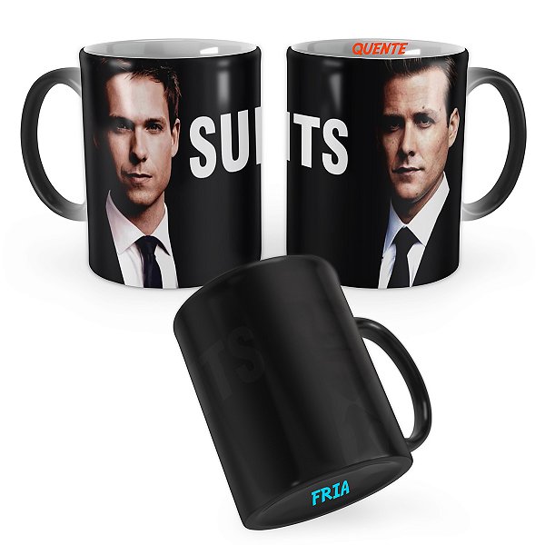 Caneca Mágica Suits Série Mod 1