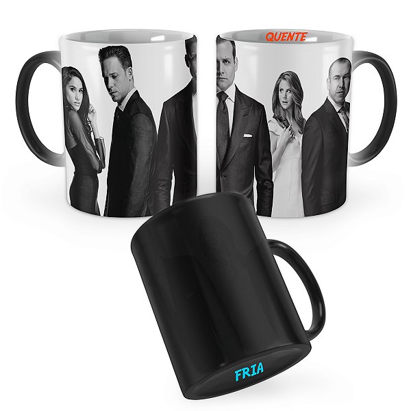 Caneca Mágica Suits Série Mod 3