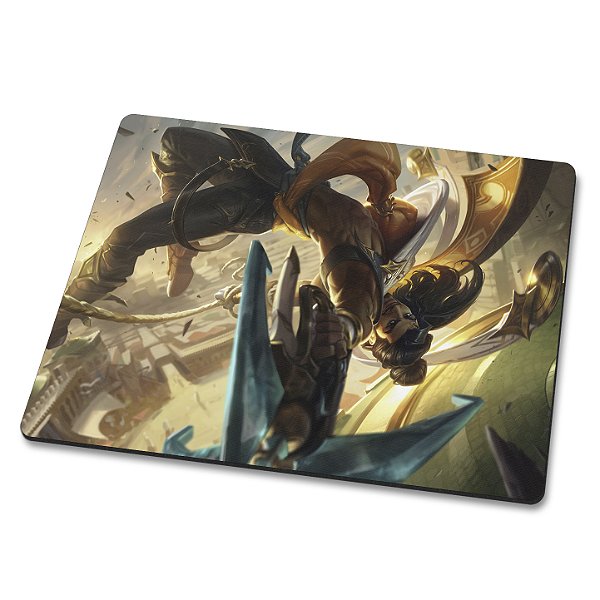 MousePad Akshan League of Legends Lol Grande Profissional