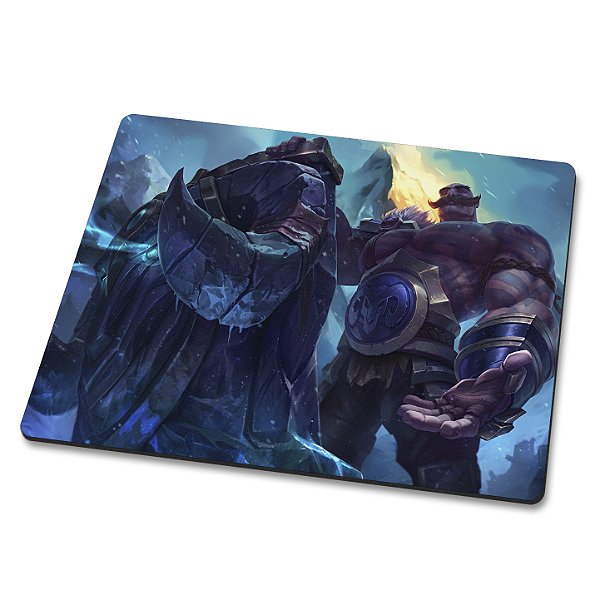 MousePad Braum League of Legends Lol Grande Profissional