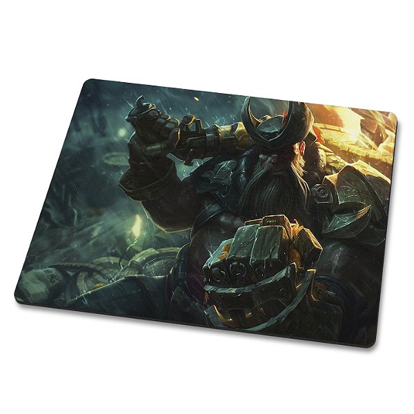 MousePad Gangplank League of Legends Lol Grande Profissional