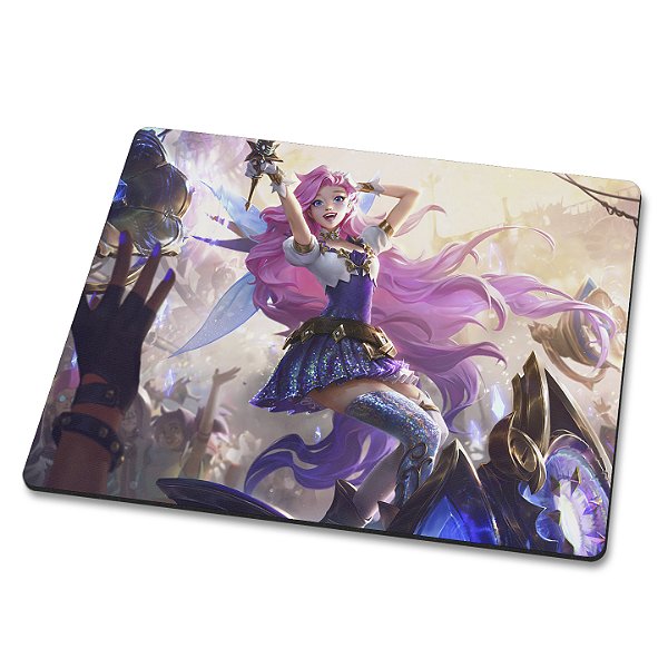 MousePad Seraphine League of Legends Lol Grande Profissional