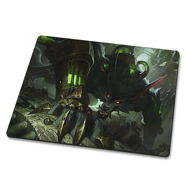 MousePad Warwick League of Legends Lol Grande Profissional
