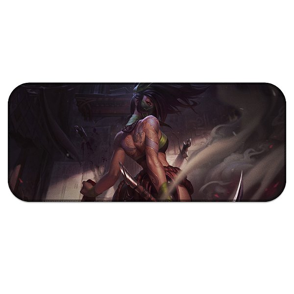 Tapete MousePad Akali League of Legends Lol Grande Profissional