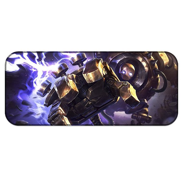 Tapete MousePad Blitzcrank League of Legends Lol Grande Profissional