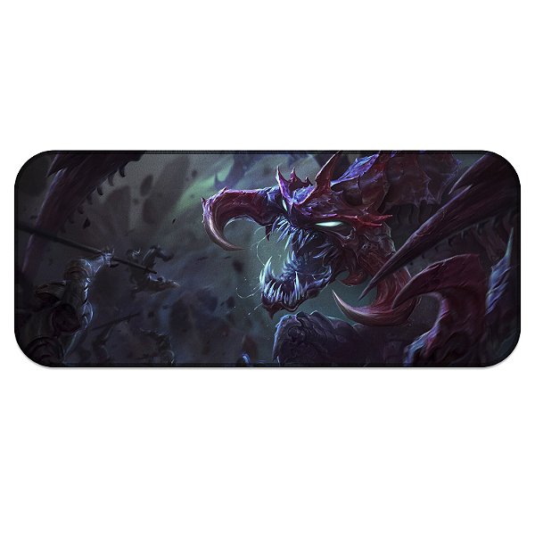Tapete MousePad Cho'gath League of Legends Lol Grande Profissional