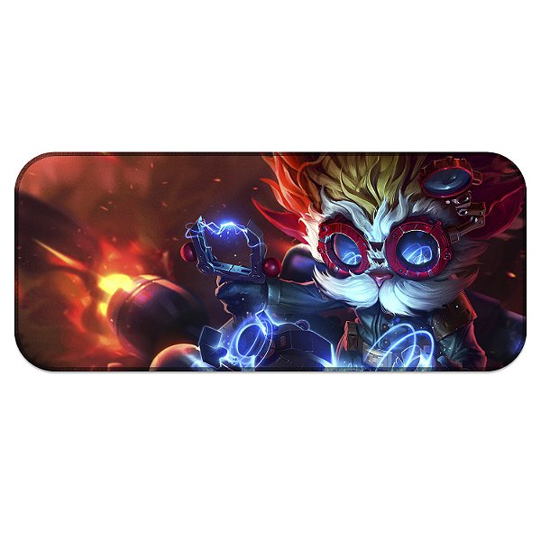 Tapete MousePad Heimerdinger League of Legends Lol Grande Profissional