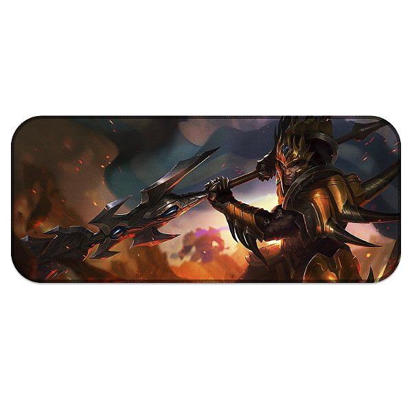 Tapete MousePad Jarvan IV League of Legends Lol Grande Profissional