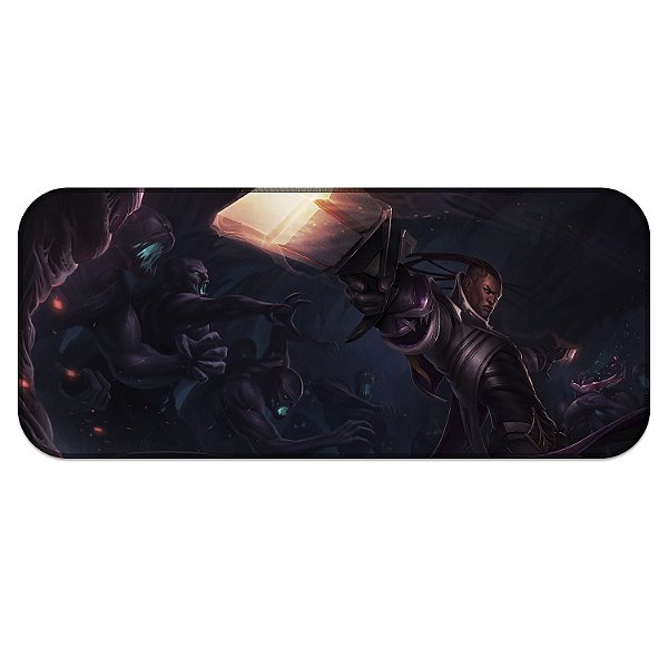 Tapete MousePad Lucian League of Legends Lol Grande Profissional