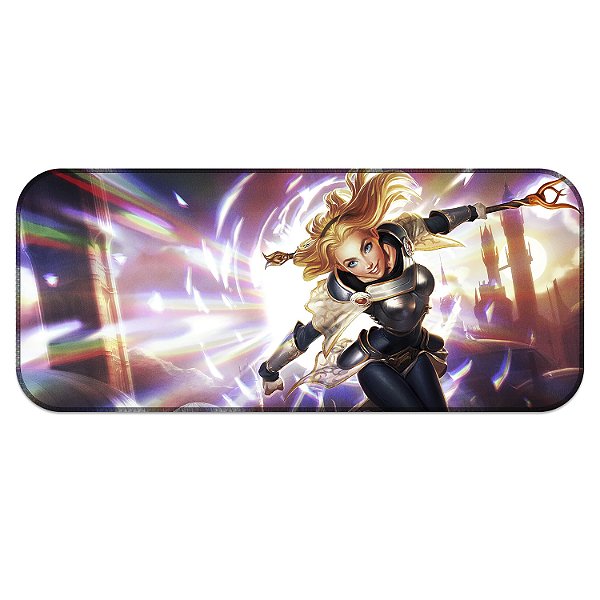 Tapete MousePad Lux League of Legends Lol Grande Profissional