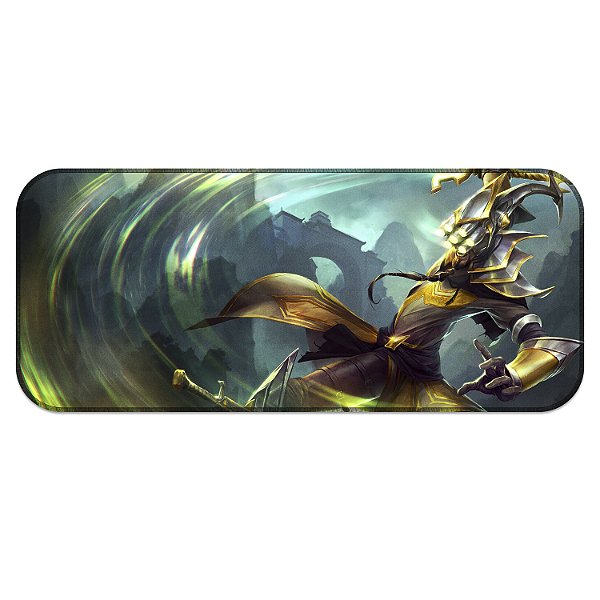 Tapete MousePad Master Yi League of Legends Lol Grande Profissional