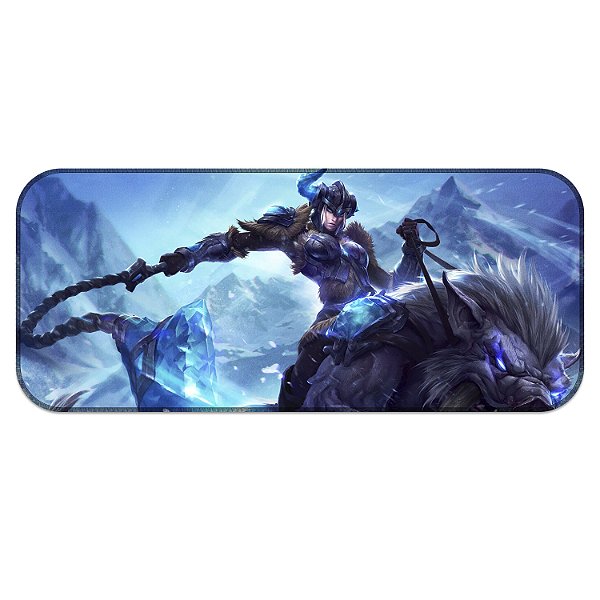 Tapete MousePad Sejuani League of Legends Lol Grande Profissional