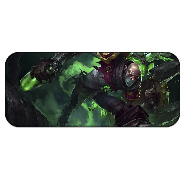 Tapete MousePad Singed League of Legends Lol Grande Profissional