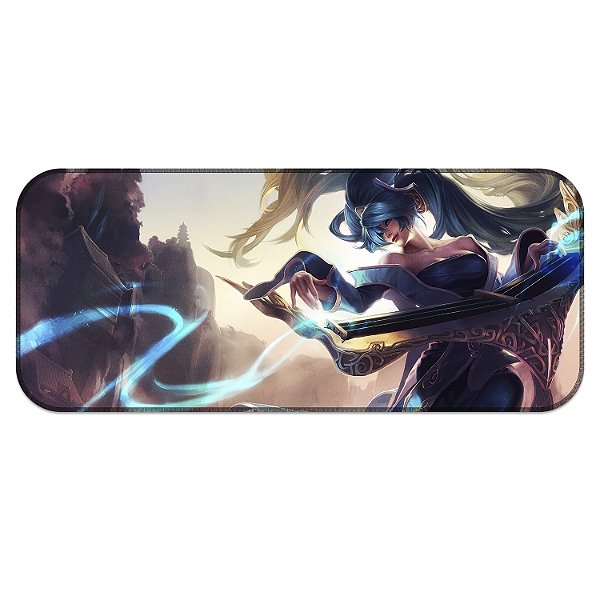 Tapete MousePad Sona League of Legends Lol Grande Profissional