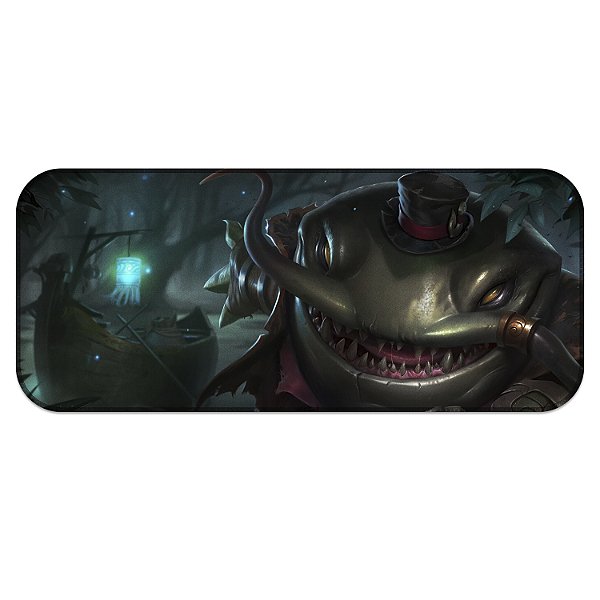 Tapete MousePad Tahm Kench League of Legends Lol Grande Profissional