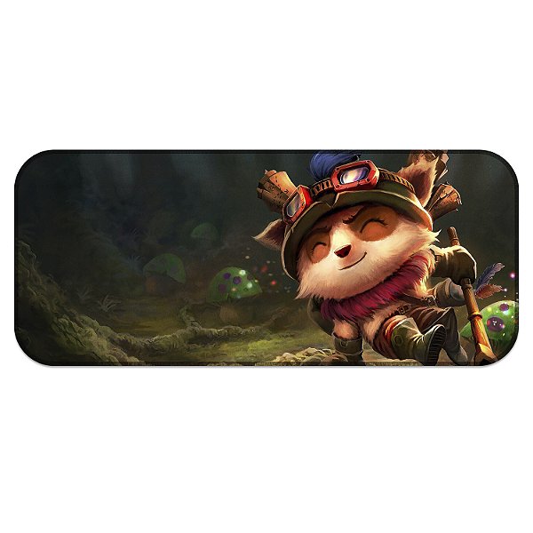 Tapete MousePad Teemo League of Legends Lol Grande Profissional