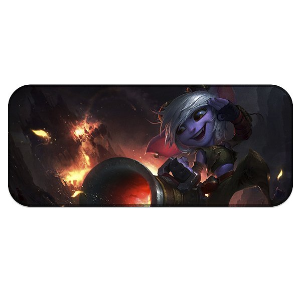 Tapete MousePad Tristana League of Legends Lol Grande Profissional