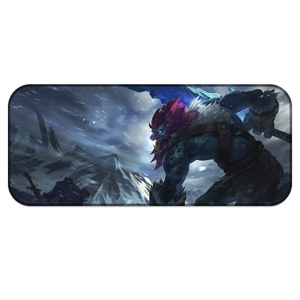 Tapete MousePad Trundle League of Legends Lol Grande Profissional