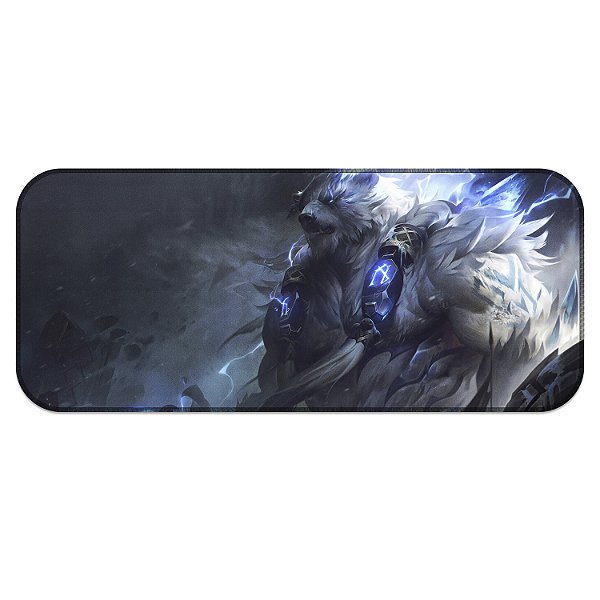 Tapete MousePad Volibear League of Legends Lol Grande Profissional
