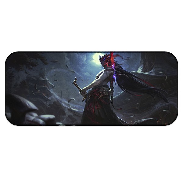 Tapete MousePad Yone League of Legends Lol Grande Profissional
