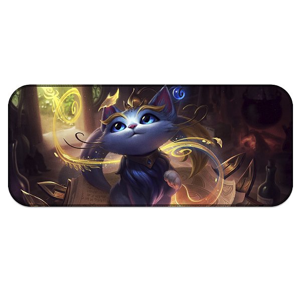 Tapete MousePad Yuumi League of Legends Lol Grande Profissional