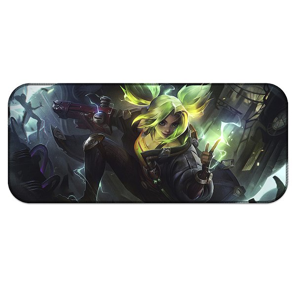 Tapete MousePad Zeri League of Legends Lol Grande Profissional