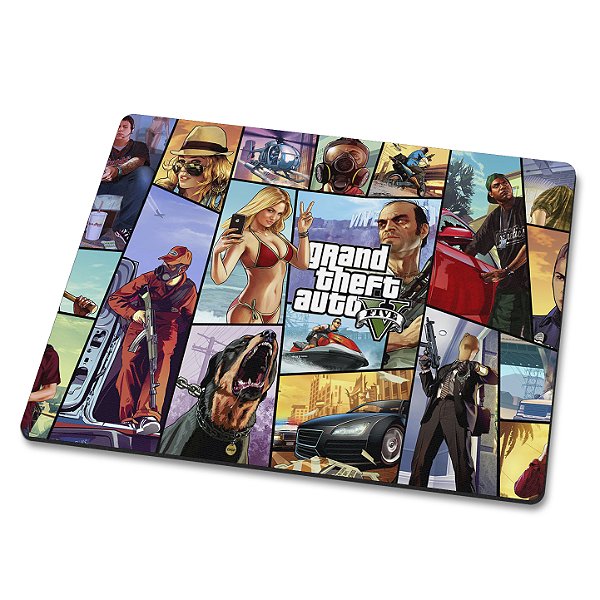 MousePad Gamer GTA V Grande Profissional Balanced
