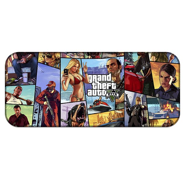 Tapete MousePad Gamer GTA V Grande Profissional Balanced