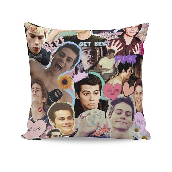 Almofada Dylan O'Brien Colagem Fotos M08