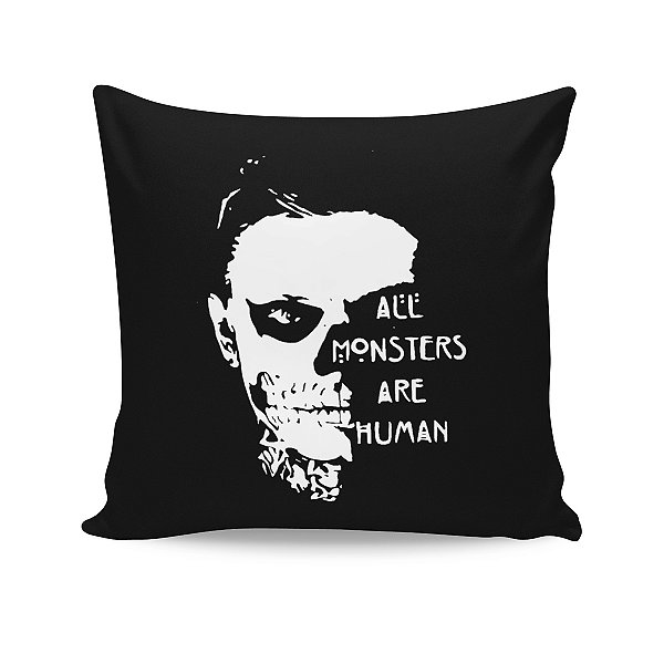 Almofada Evan Peters All Monsters Are Human Rosto