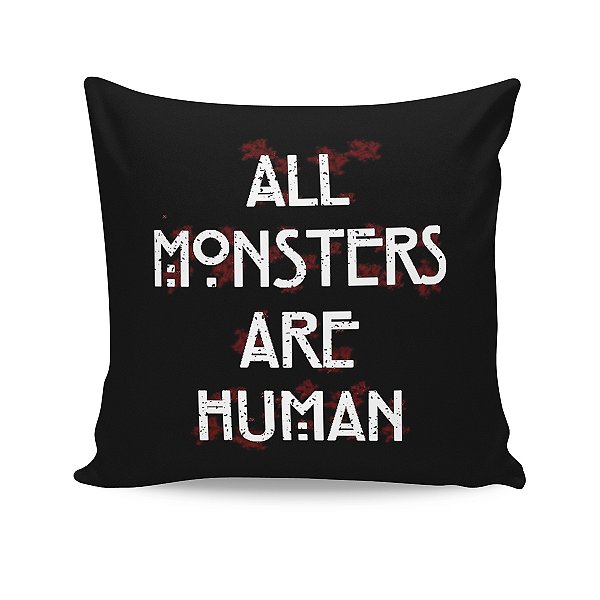 Almofada Evan Peters Dahmer All Monsters Are Human