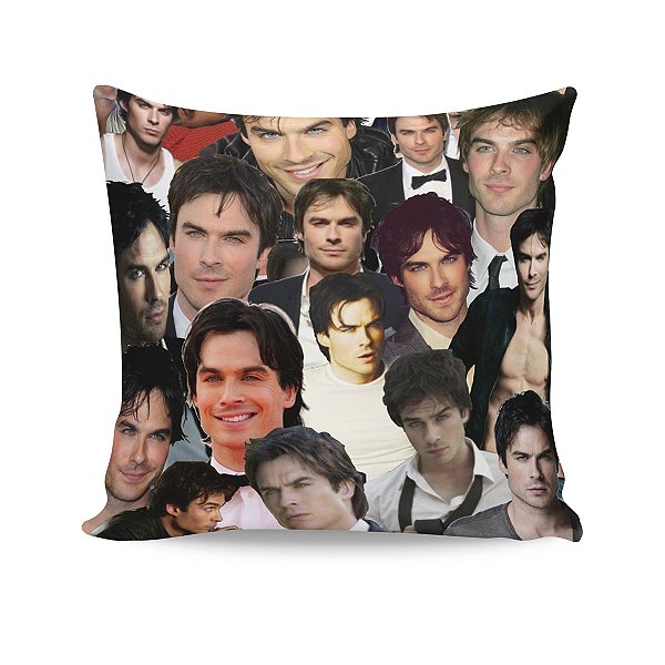 Almofada Ian Somerhalder Damon Salvatore Colagem Fotos