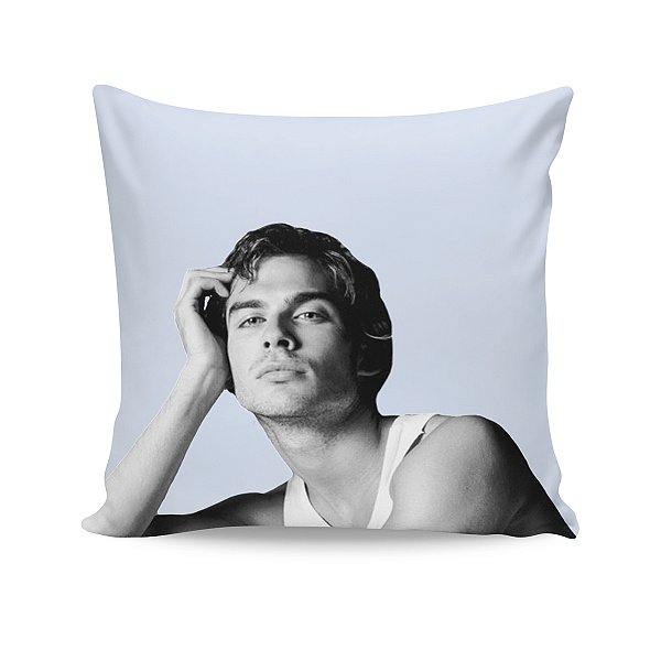 Almofada Ian Somerhalder Damon Salvatore Foto P e B