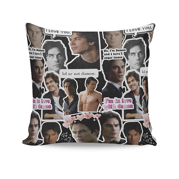 Almofada Ian Somerhalder Damon Salvatore Colagem Fotos 5