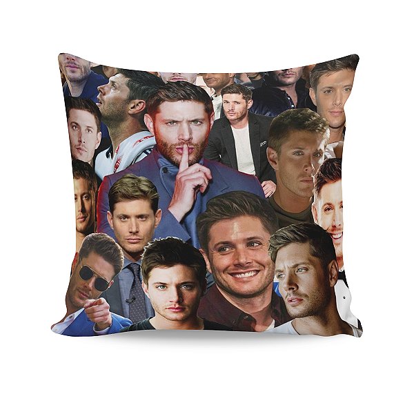 Almofada Jensen Ackles Dean Supernatural Colagem Fotos M01