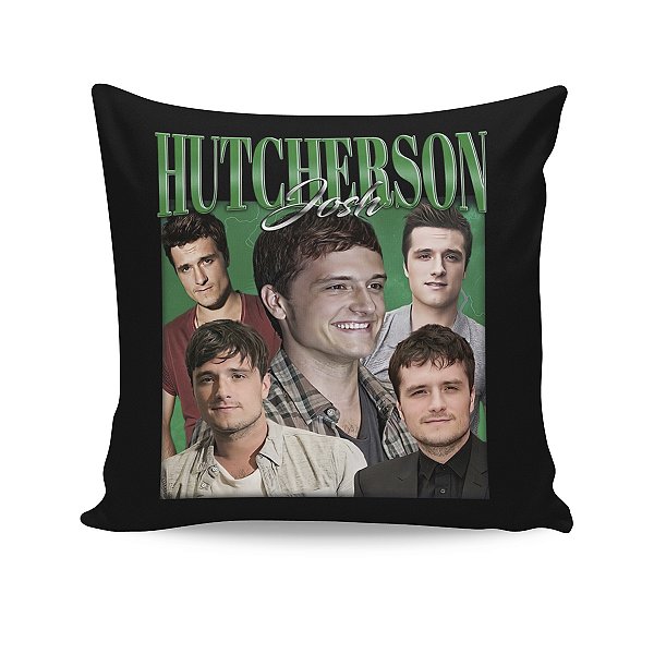 Almofada Josh Hutcherson FNAF Jogos Vorazes Foto Efeito M2
