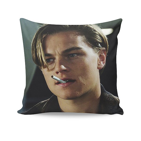 Almofada Leonardo DiCaprio Rosto Jovem Titanic