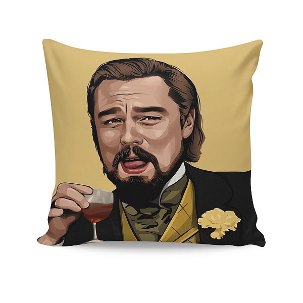 Almofada Leonardo DiCaprio Cartoon