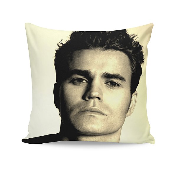Almofada Paul Wesley Foto Rosto Vampire Diaries M02