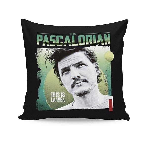 Almofada Pedro Pascal Pascalorian Mandalorian
