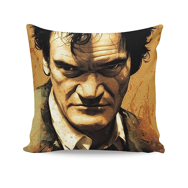 Almofada Quentin Tarantino Foto Cartoon