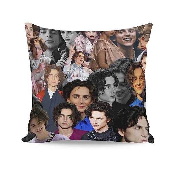 Almofada Timothee Chalamet Duna Fotos Colagem M01