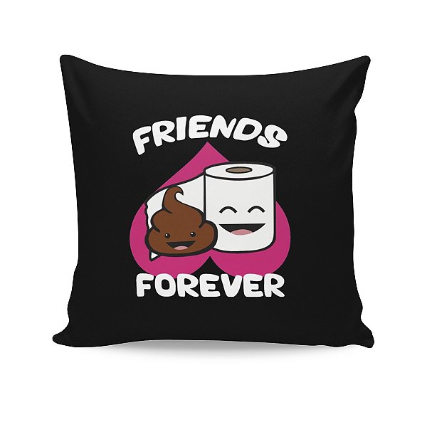 Almofada Melhores Amigas BFF Criativa Engraçada M3