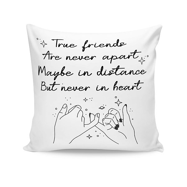 Almofada Presente Amiga Distância Presente Saudades M2