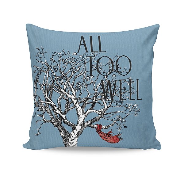 Almofada Taylor Swift All Too Well Azul Decoração