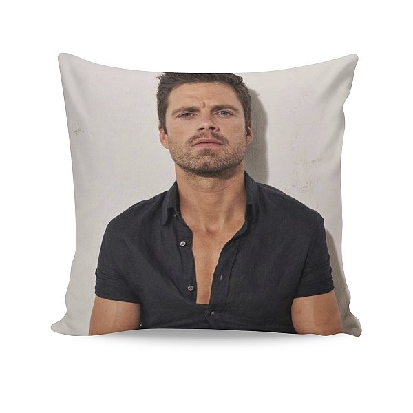 Almofada Sebastian Stan Foto Rosto