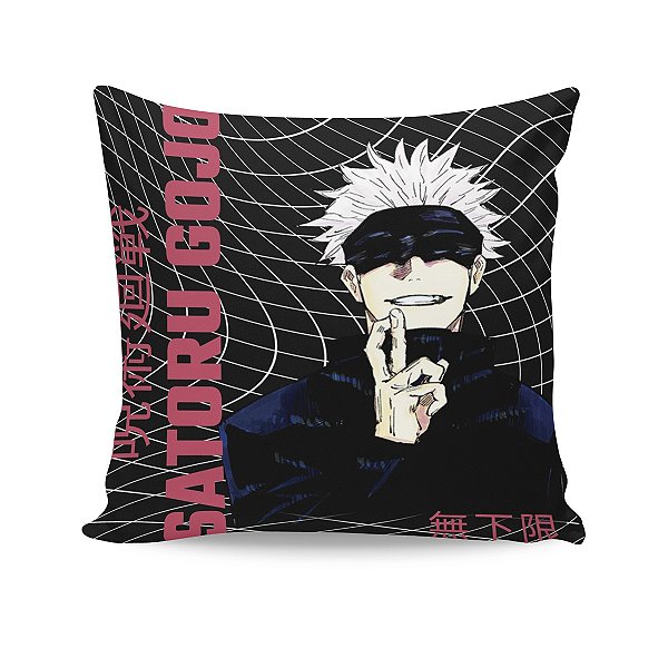 Almofada Jujutsu Kaisen Satoru Decoração