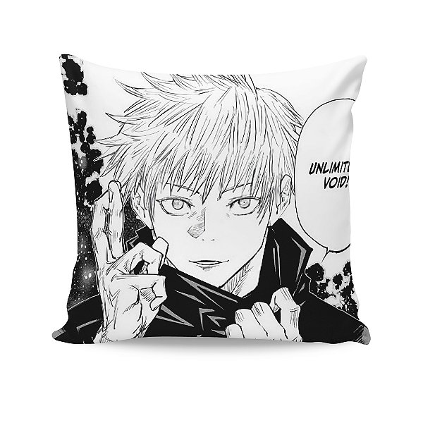 Almofada Jujutsu Kaisen Satoru Gojo Unlimited Void